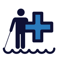 Disability insurance icon