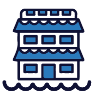 Restaurant insurance icon